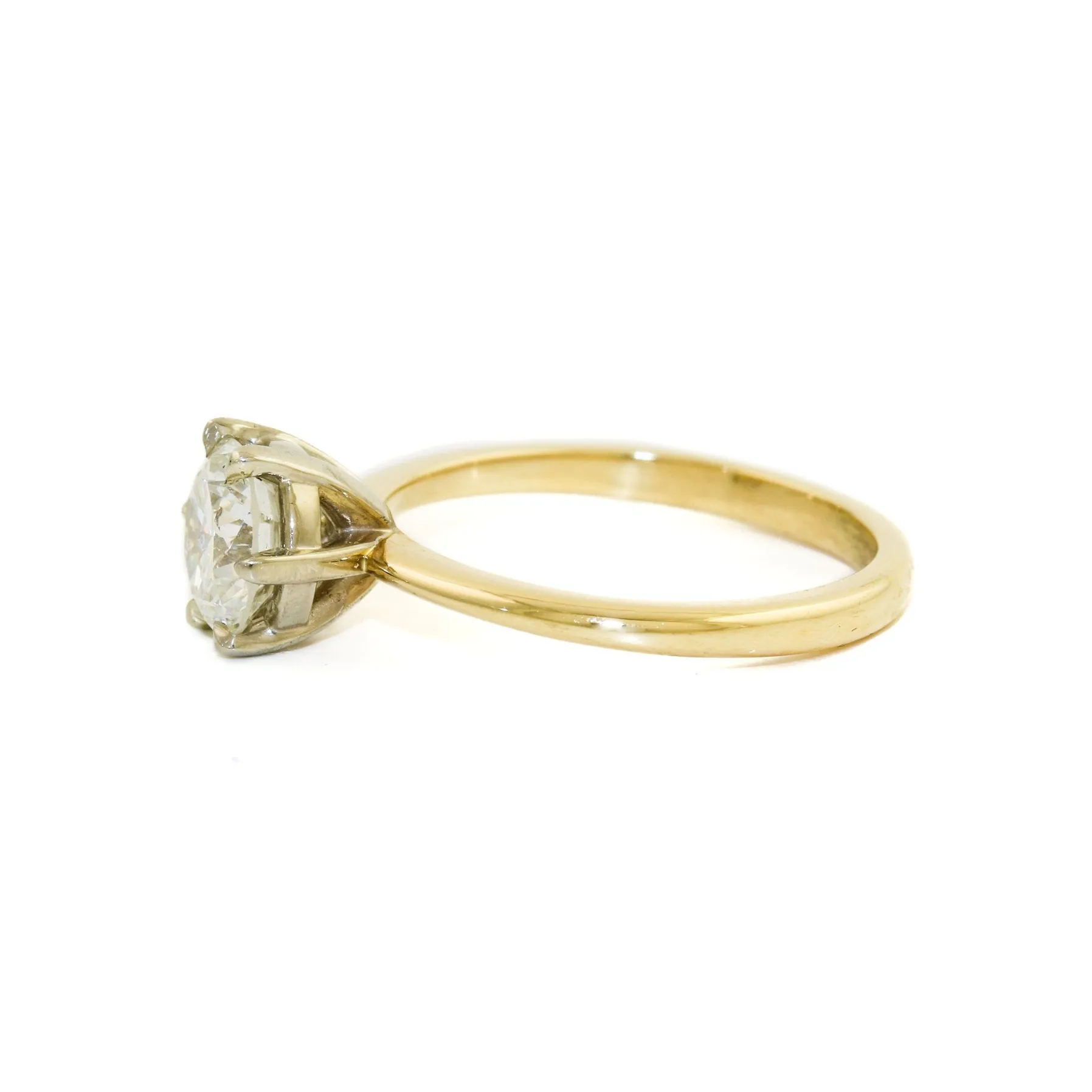 14k Natural Solitaire Diamond