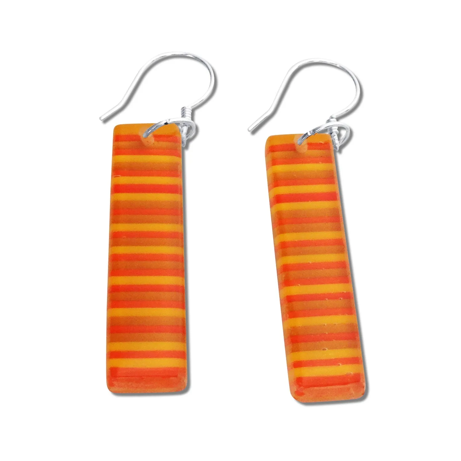 LGAN Glass Earrings - Cherry