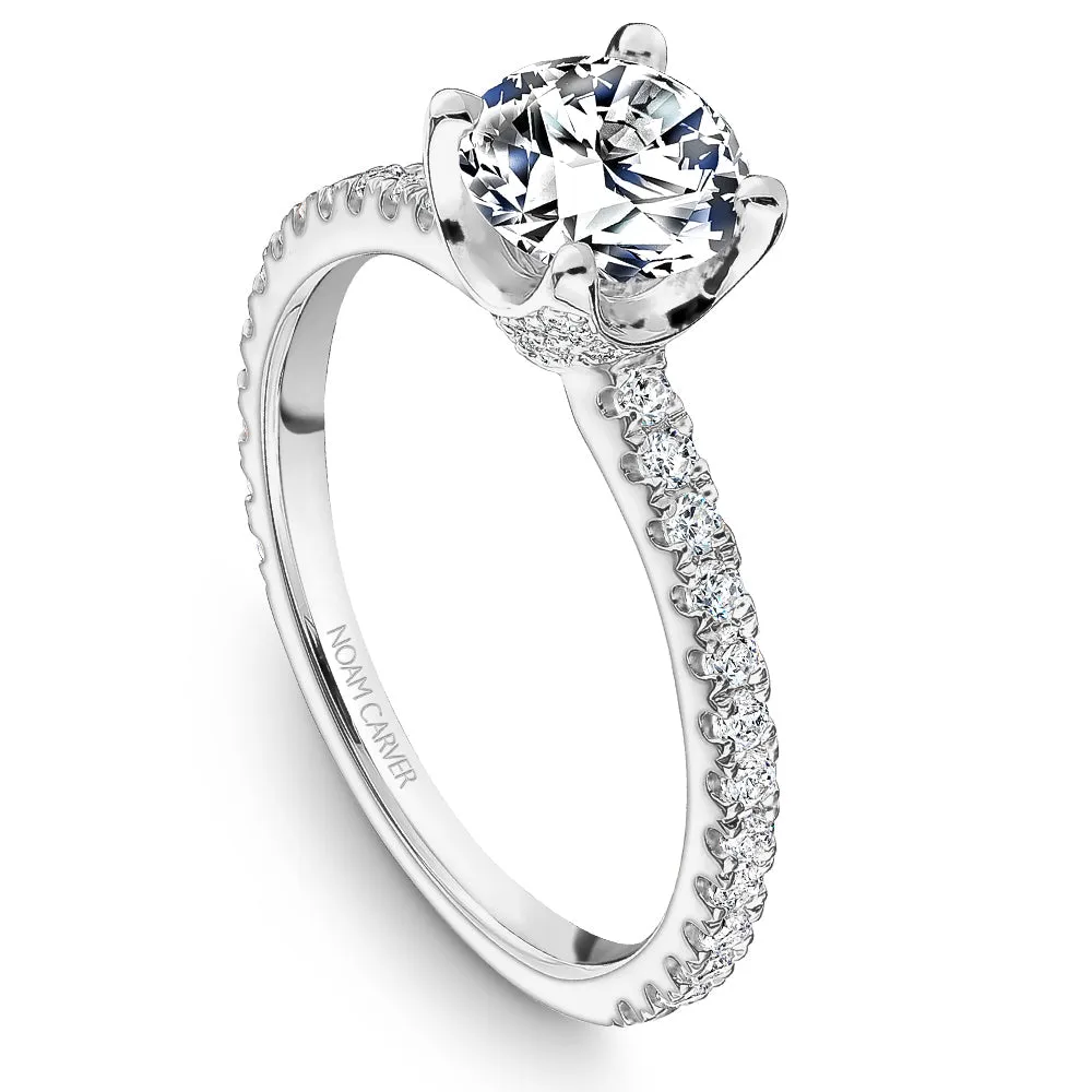 Noam Carver Engagement Ring - B027-08WS-100A