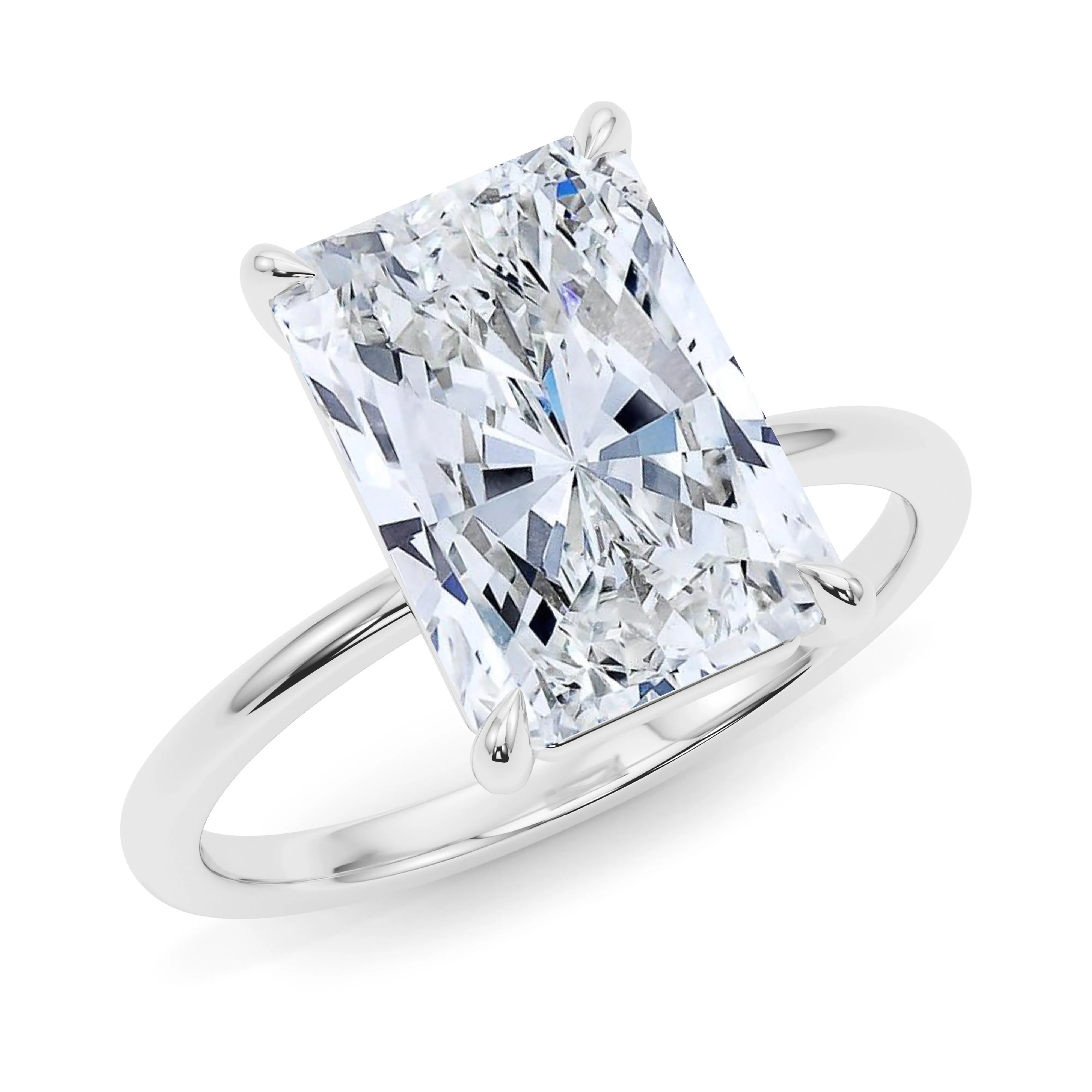 Radiant Cut Diamond Ring