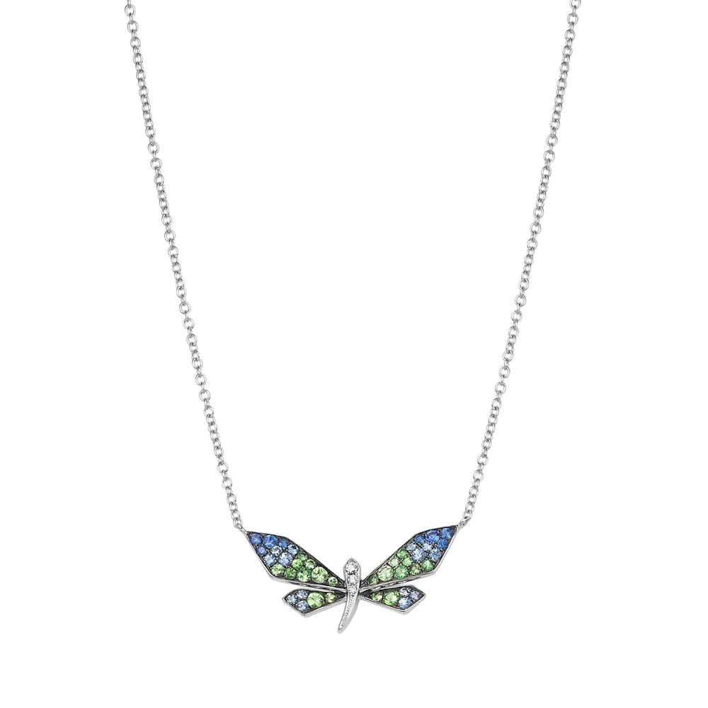 SARAH ZHUANG - FANTASY GARDEN - DRAGONFLY GODDESS NECKLACE