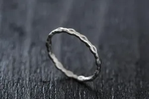 Small Pond Wedding Band